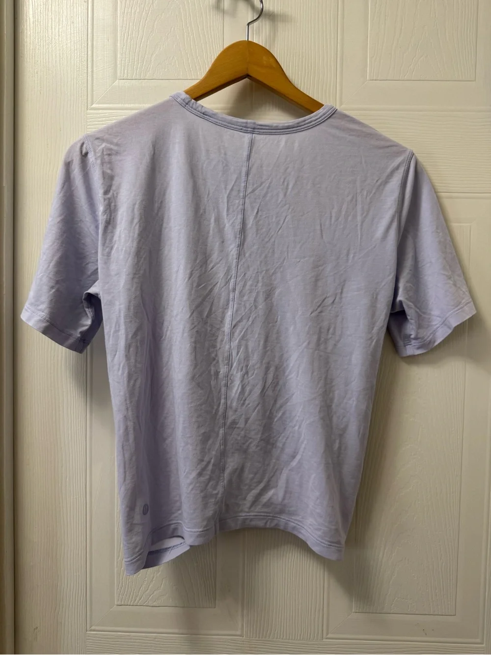 lululemon athletica Light Lavender Twist-Back Short Sleeve Tee